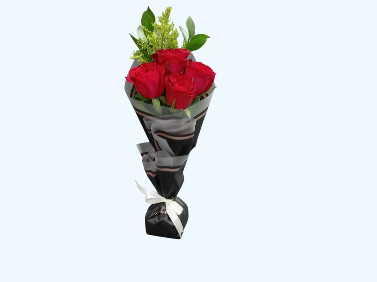 Wrapped Roses