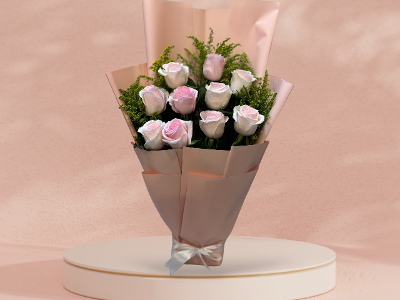 Pink Roses Bouquet