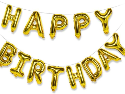 Happy Birth Day 13 Pcs Foil Balloons