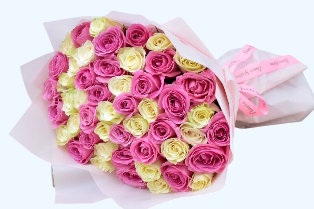 Pink & White Bouquet 2025