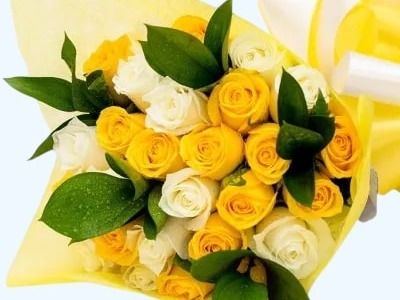 Yellow And White Bouquet